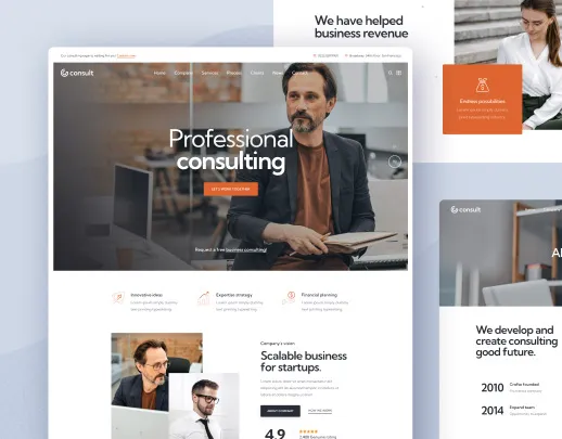 Executive Consulting Rebrand